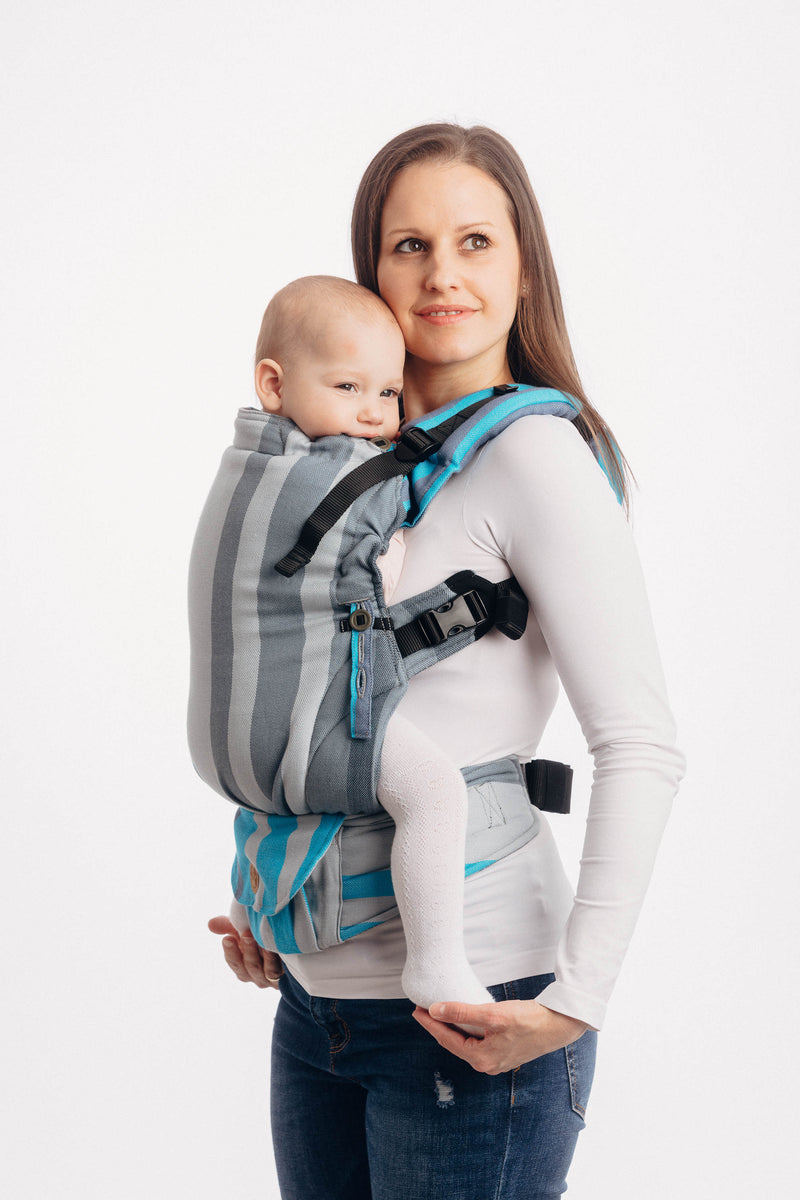 LennyUpGrade Carrier Misty Morning Broken Twill Weave 100 Cotton