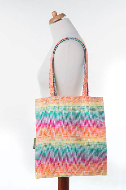 OceanoKidz.com - LennyLamb Shopping Bag - Little Herringbone Imagination