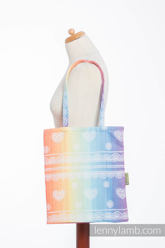 OceanoKidz.com - LennyLamb Shopping Bag - Rainbow Lace