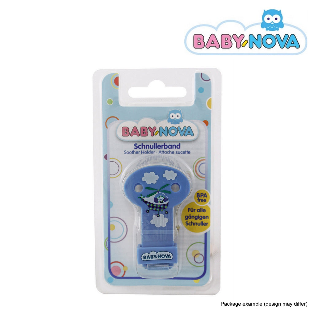 OceanoKidz.com - Baby Nova Pacifier Holder in Pink - Dragonfly