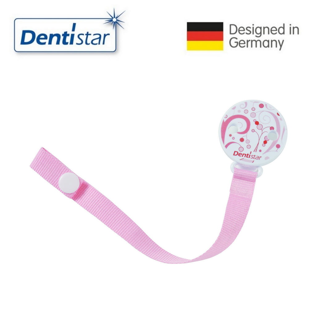 OceanoKidz.com - Dentistar Pacifier Holder - Pink