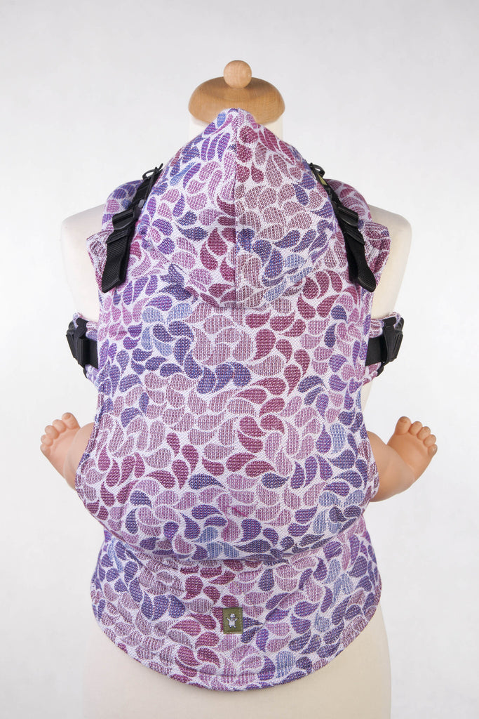 OceanoKidz.com - LennyLamb Ergonomic Carrier - Colors of Fantasy (Jacquard Weave 100% Cotton) [Baby Size]