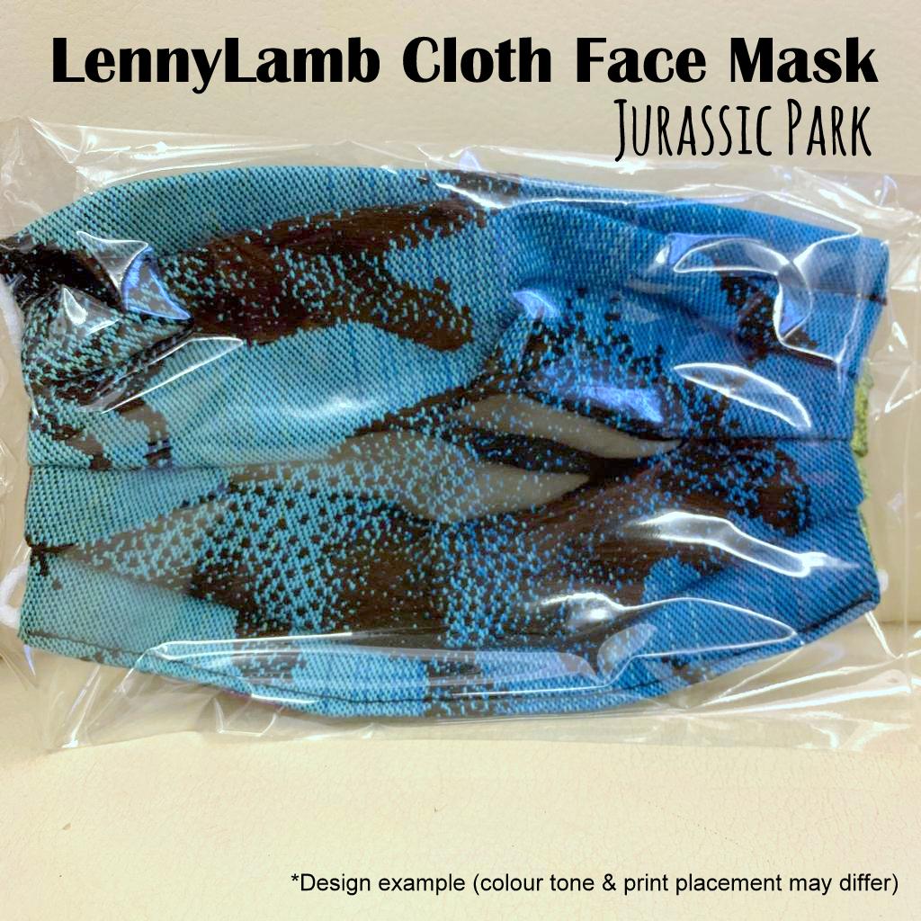 OceanoKidz.com - LennyLamb Antimicrobial Cloth Face Mask (Adult Size, single pack)
