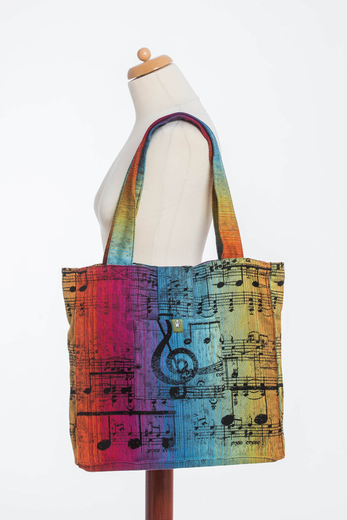 OceanoKidz.com - LennyLamb Shoulder Bag (37cm x 37cm) - Symphony Rainbow Dark