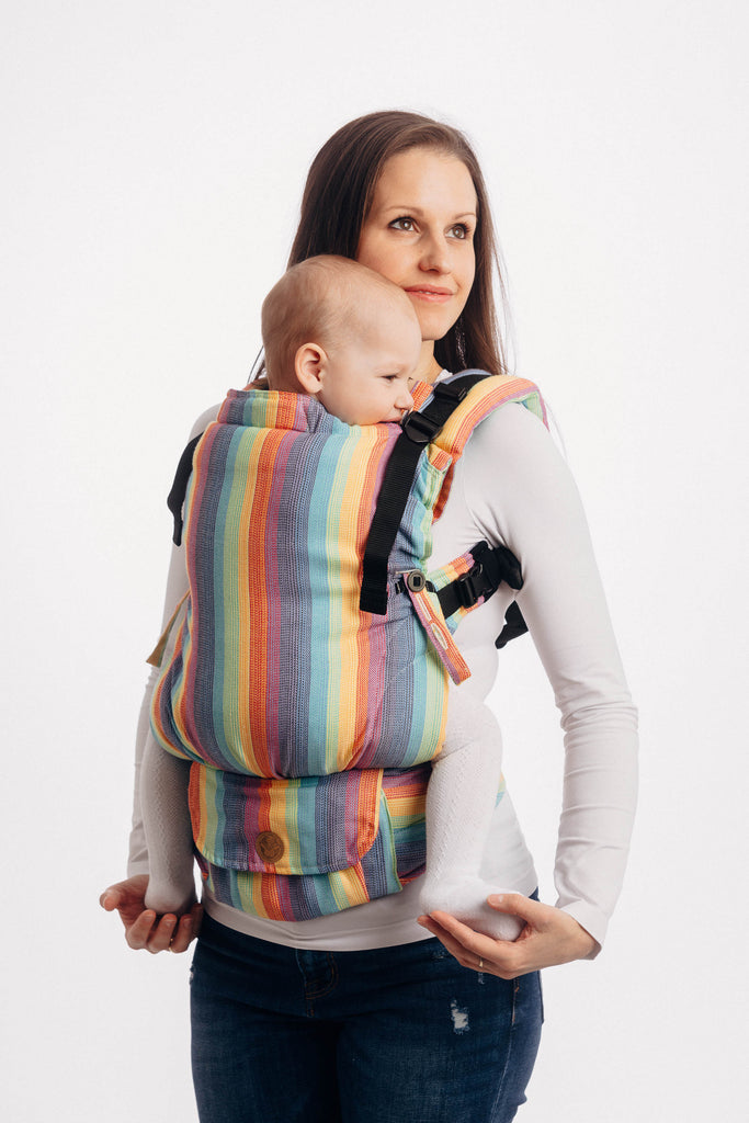 OceanoKidz.com - LennyUpGrade Carrier - Luna (Broken-Twill Weave 100% Cotton)