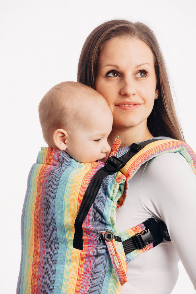 OceanoKidz.com - LennyUpGrade Carrier - Luna (Broken-Twill Weave 100% Cotton)