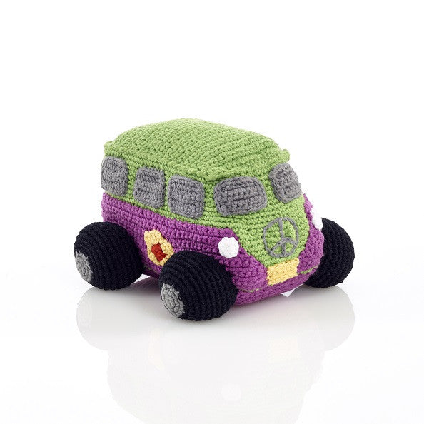 OceanoKidz.com - Pebble Crochet Campervan - Mulberry